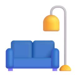 🛋️ Couch and Lamp Emoji — Meanings & Combos