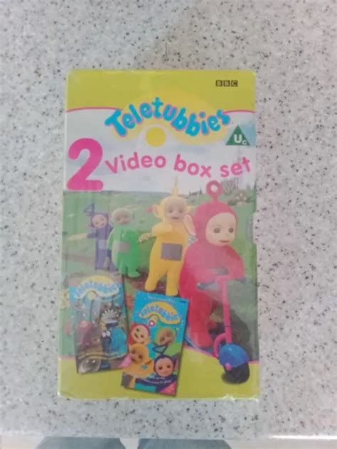 TELETUBBIES (BOX SET) (VHS, 1999) Rare Find! Semi Sealed £8.99 ...