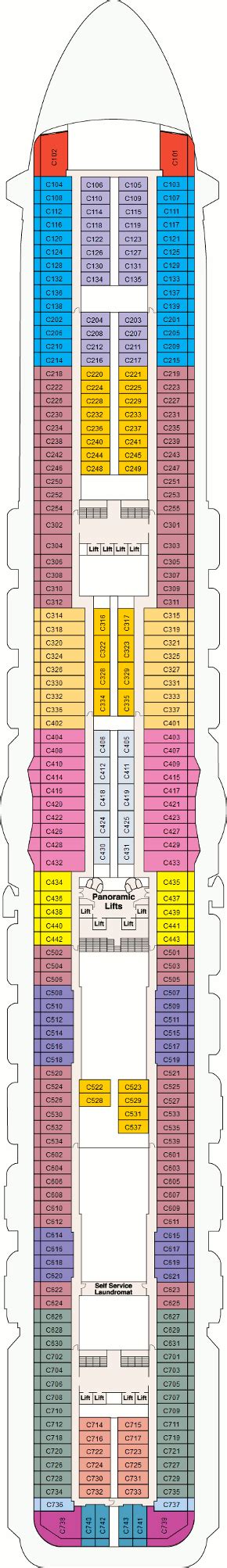 Regal Princess Deck Plans- Princess Cruises Regal Princess Cruises ...