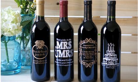 Etched Wine Bottles - Gifts - Personalized Gifts - ww.WineGreeting.com ...