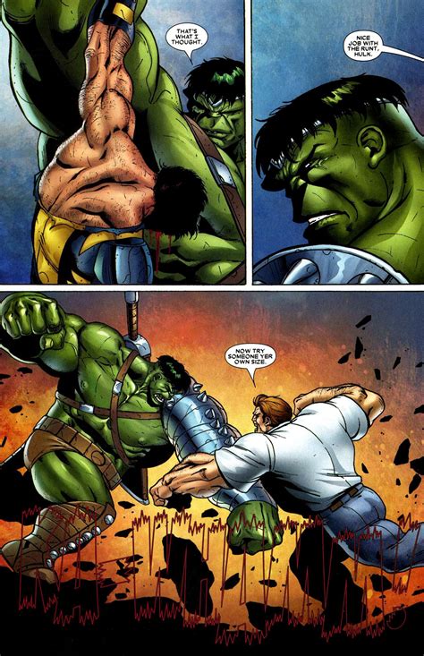 Top Five Wolverine/Hulk Fights