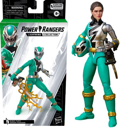 Power Rangers Dino Fury - Green Ranger Lightning Collection 6” Scale ...