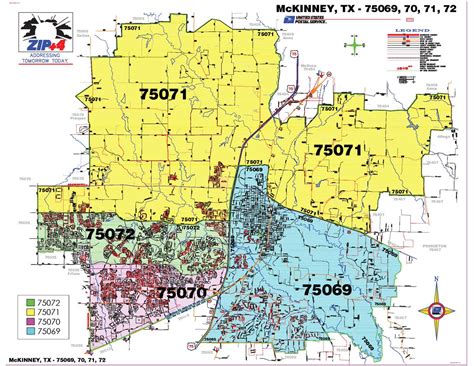 Collin County Zip Code Map - Maps For You