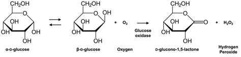 Scheme 1. Reaction scheme of glucose oxidation catalyzed by glucose ...