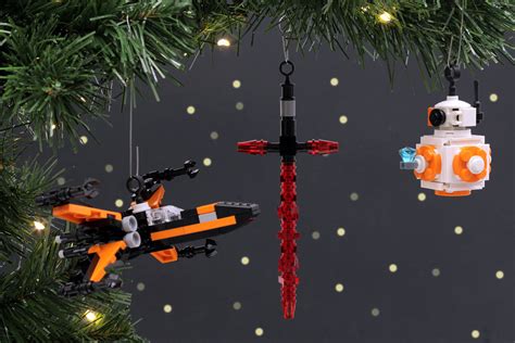 Custom LEGO Star Wars The Force Awakens Christmas Tree Ornaments Instr ...