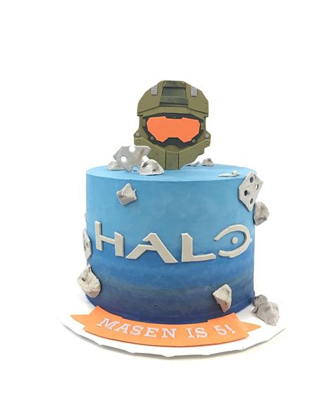 This Halo cake! | Birthday cake toppers, Halo cake, Cake images