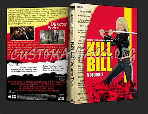 Kill Bill Volume 2 dvd cover - DVD Covers & Labels by Customaniacs, id ...