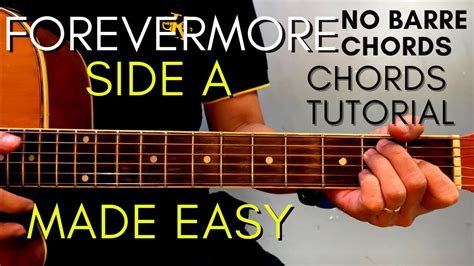 Side A - Forevermore Chords (EASY GUITAR TUTORIAL) for Acoustic Cover ...