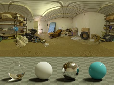 Storeroom HDRI • Poly Haven