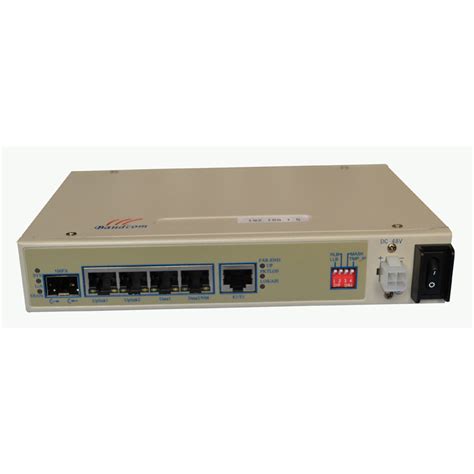 E1 TDMoIP - E1/T1 over ethernet converter - Baudcom