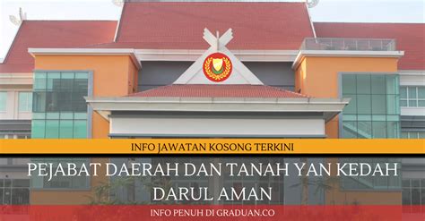 Pejabat Tanah Dan Galian Negeri Kedah - Pejabat pengarah tanah dan ...