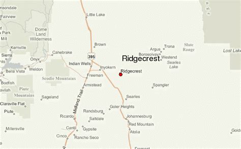 Ridgecrest, California Location Guide