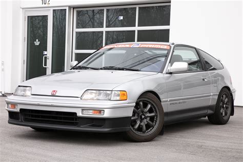 Modified 1991 Honda CRX Si Special Edition 5-Speed for sale on BaT ...