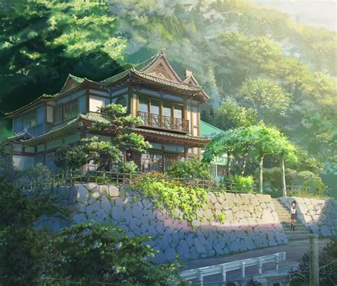 Kimi no Na wa | Fantasy landscape, Anime places, Anime scenery