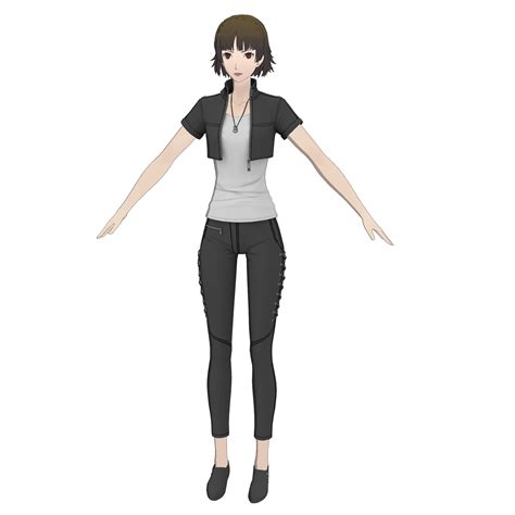 Persona 5 Scramble Makoto Niijima Casual [FBX/XPS] by necroalx on ...