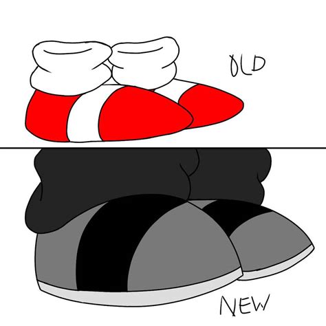 Old oc's shoes vs New oc's shoes by Ebreezy33 on DeviantArt