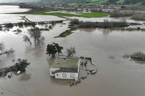 California storms to finally let up after Monday : NPR