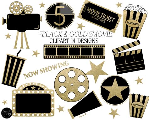 Movie Theater Sign Clipart Box