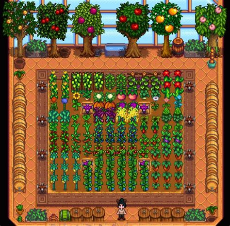 Stardew Valley Greenhouse Tree Layout 1.5