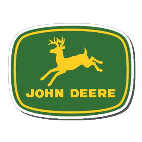 John Deere Logo Decal | Etsy