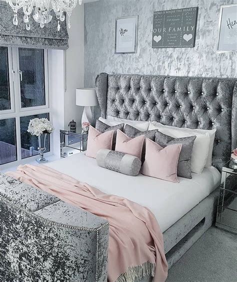 20+30+ Pink And Grey Bedroom Walls