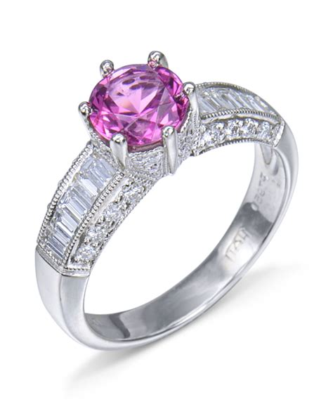 Pink Tourmaline and Diamond Ring - Turgeon Raine