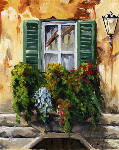 Balcony Painting at PaintingValley.com | Explore collection of Balcony ...