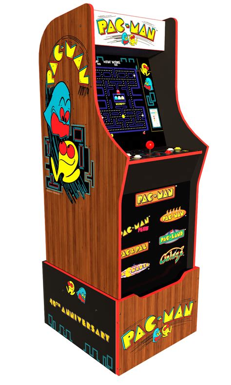 Pacman 40th Anniversary Edition Arcade Machine, Arcade1Up - Walmart.com ...