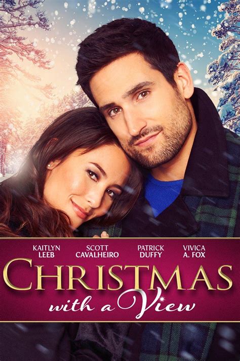 a movie poster for christmas with a man and woman