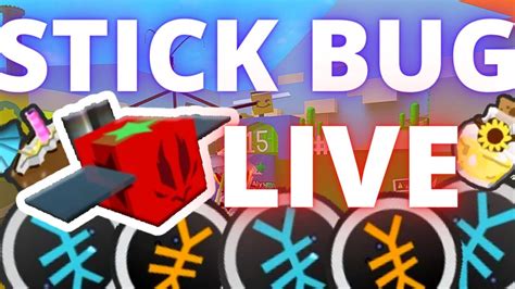 Stick bug runs LIVE | Roblox Bee Swarm Simulator - YouTube