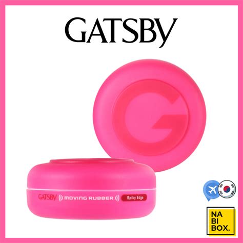 [Mandom]Gatsby, Moving Rubber Hair Styling Wax, Spiky Edge 80g | Shopee ...