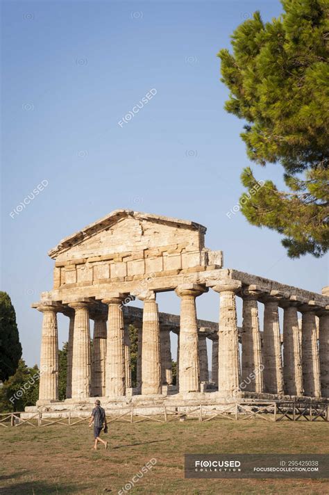 Temple of Athena, Paestum archeological area, UNESCO, World Heritage ...