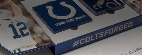 Indianapolis Colts Season Ticket Kit - Premier Press