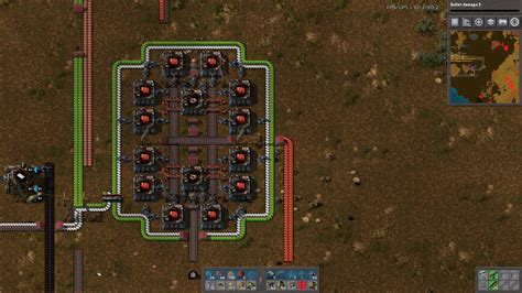 My .15 Red Circuit Setup : r/factorio