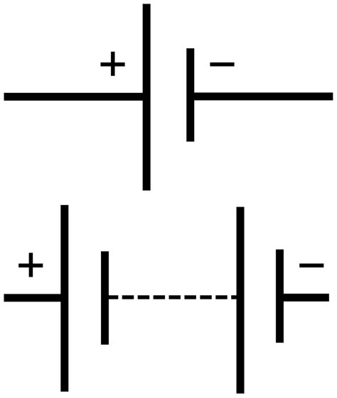 Electrical Schematic Symbol For Battery