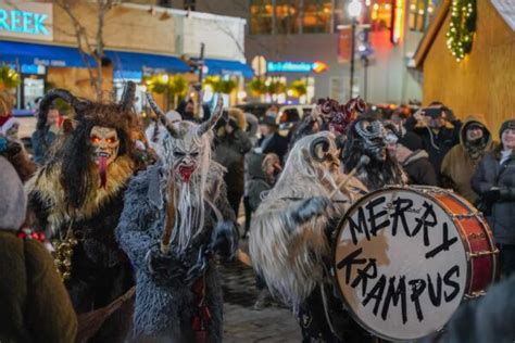 Krampus Fest in Market Square Celebrates Central European Tradition