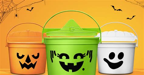 McDonald's Halloween Happy Meal Buckets Are Coming Back This October