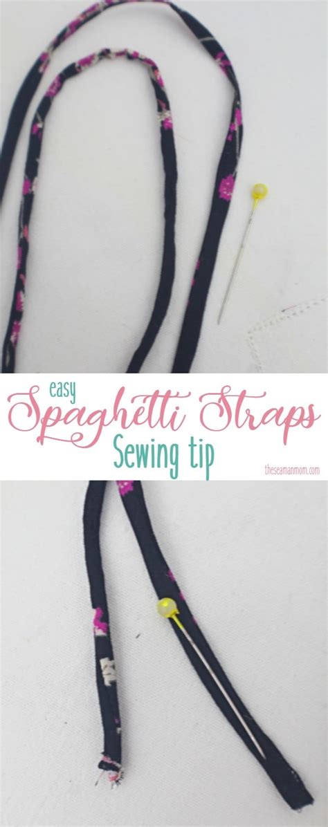 How To Make Spaghetti Straps The Easiest & Fastest Way