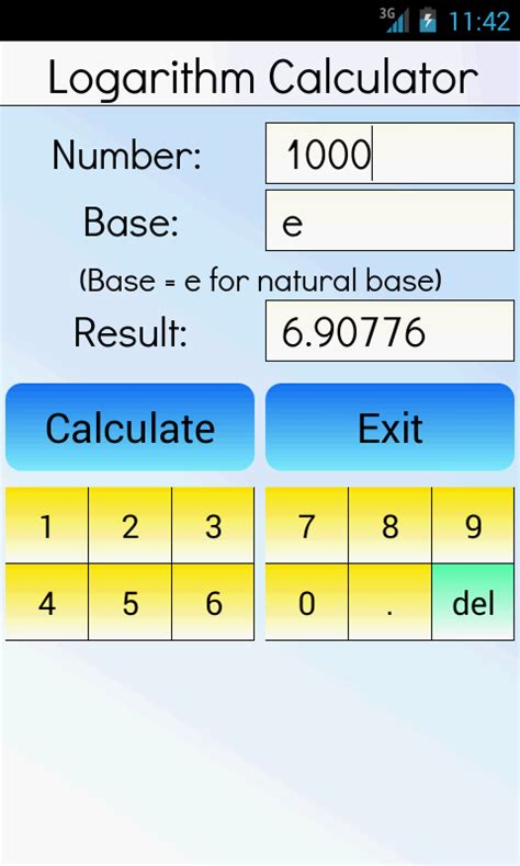 Logarithm Calculator - Android Apps on Google Play