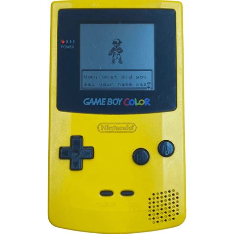 Buy Nintendo Yellow Game Boy Color (GBC) Online at desertcartUAE