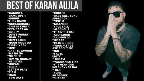 Best of karan Aujla | Karan Aujla | Karan Aujla |Karan Aujla all songs ...