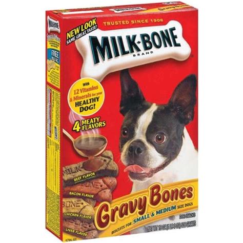 Milk Bone Gravy Bones Small Dog Snacks 19 oz (Pack of 12) | Milk bone ...