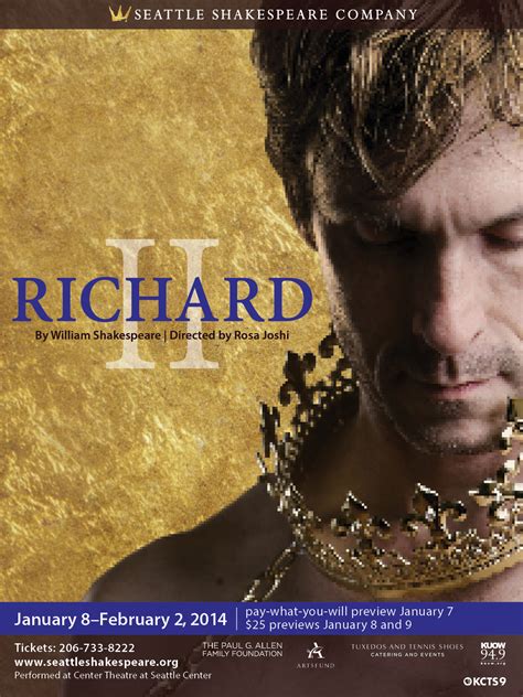 Richard II (2014) - Seattle Shakespeare Company