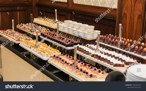 Luxury Hotel Restaurant Deserts Open Buffet Stock Photo 1502965019 ...