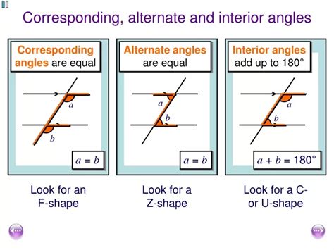 PPT - Corresponding, alternate and interior angles PowerPoint ...