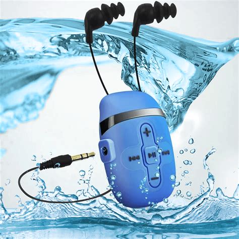 Waterproof MP3 player for swimming, underwater Sport Waterproof ...