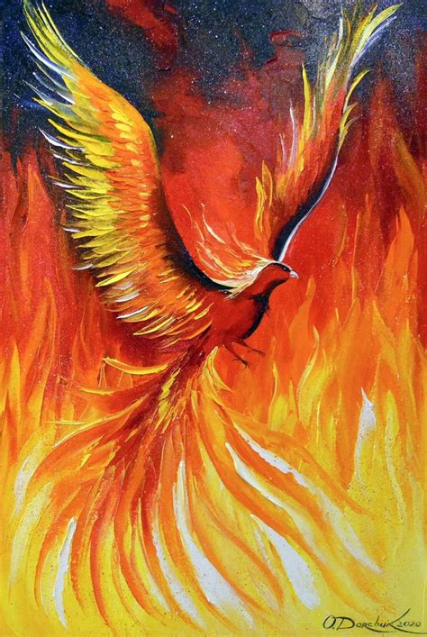 Phoenix Bird Paintings