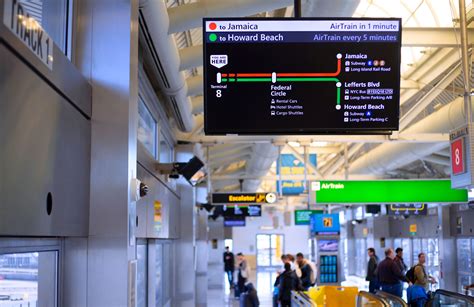 JFK AirTrain Wayfinding & Maps | Adam Fisher-Cox - Design Portfolio