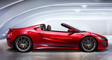 Acura NSX Loses Top, Becomes a Targa in PhotoShop | Carscoops