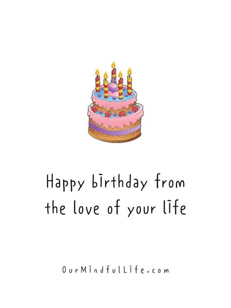 Love Birthday Quotes For Him - Hayley Michaeline